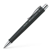 Faber-Castell Golyóstoll, 0,7 mm, nyomógombos, FABER-CASTELL "Poly Ball", fekete toll