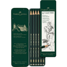Faber-Castell grafitceruza 9000 6db szett. 119063 ceruza