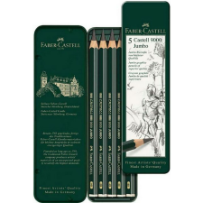 Faber-Castell grafitceruza 9000 Jumbo 5db szett. 119305 ceruza