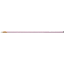 Faber-Castell Grafitceruza, B, háromszögletű, FABER-CASTELL Sparkle, metál rózsaszín (TFC118261D) ceruza