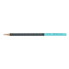 Faber-Castell Grafitceruza FABER-CASTELL Grip 2001 HB kéttónusú fekete/türkiz