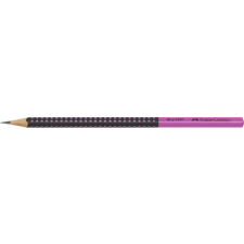 Faber-Castell Grafitceruza, HB, háromszögletű, FABER-CASTELL "Grip 2001", fekete,rózsaszín ceruza