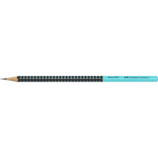 Faber-Castell Grafitceruza, HB, háromszögletű, FABER-CASTELL Grip 2001, fekete, türkiz (TFC517012) ceruza