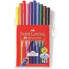 Faber-Castell Grip 10db-os vegyes színű filctoll készlet filctoll, marker