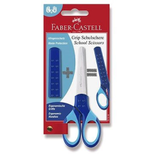 Faber-Castell Grip 13 cm kék olló