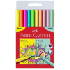 Faber-Castell : Grip neon és pasztell filctoll szett 5+5db-os
