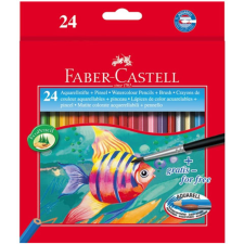 Faber-Castell : Halas aquarell színes ceruza 24db-os színes ceruza