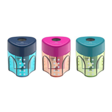Faber-Castell Hegyező FABER-CASTELL Grip mini áttetsző színes testű hegyező