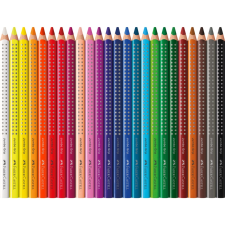 Faber-Castell Jumbo Grip Háromszögletű Színes ceruza készlet (16 db / csomag) színes ceruza