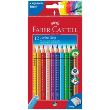 Faber-Castell Jumbo színes ceruza szett hegyezővel 12db-os (110912) (f110912) színes ceruza