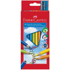 Faber-Castell : Junior színes ceruza 10db-os hegyezővel színes ceruza