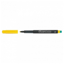 Faber-Castell Marker Faber-Castell permanent S sárga filctoll, marker