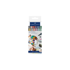 Faber-Castell Marker Metallics 12er Kartonetui (160713) filctoll, marker