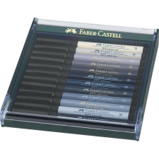Faber-Castell Művész Ecsetfilc készlet - Szürke színek (12 db/csomag) (267423) toll