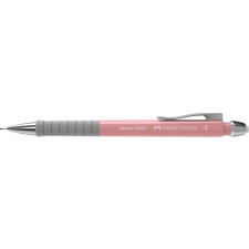 Faber-Castell Nyomósirón, 0,5 mm, pasztell rózsaszín tolltest, faber-castell &quot;apollo 2325&quot; 232501 ceruza