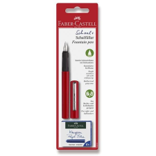 Faber-Castell patronos piros + 6 patron (149812) toll