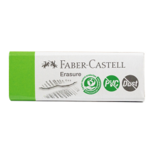 Faber-Castell : PVC és forgácsmentes zöld radír 1db radír