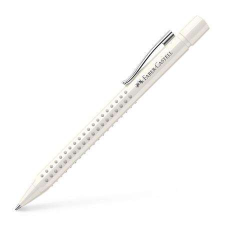 Faber-Castell &quot;Grip 2010-M&quot; 0,5 mm,  nyomógombos, fehér tolltest, kék golyóstoll toll