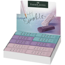Faber-Castell : RollOn Sparkle pvc mentes radír többféle színben 1db radír