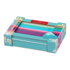 Faber-Castell : Sparkle színesceruza szett – 20 darabos fém díszdobozos színes ceruza