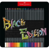 Faber-Castell Színes ceruza Faber-Castell Black Edition 24 db-os klt fekete test fém dobozban