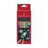 Faber-Castell Színes ceruza FABER-CASTELL Hexagonal hatszögletű 10 db/készlet metál színek