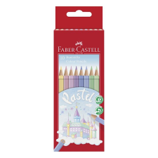 Faber-Castell Színes ceruza készlet, hatszöglet&#369;, faber-castell, 10 különböz&#337; pasztell szín 111211 színes ceruza