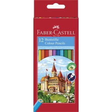 Faber-Castell Színes ceruza készlet, hatszögletű, FABER-CASTELL "Classic", 12 különböző szín színes ceruza