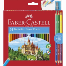 Faber castell Színesceruza Faber-Castell Bicolor 24+3-as készlet színes ceruza
