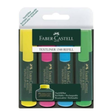 Faber castell Szövegkiemelő Faber-Castell 1548 4-es készlet filctoll, marker