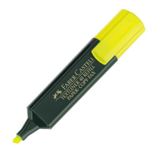 Faber-Castell Szövegkiemelő Faber-Castell PB sárga bliszteres filctoll, marker