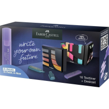 Faber-Castell SZÖVEGKIEMELŐ KÉSZLET, 1-5 MM, 16 KÜLÖNBÖZŐ SZÍN (4005402546039) filctoll, marker