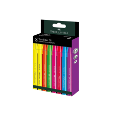 Faber-Castell : Textliner 38 Szövegkiemelő szett fluoreszkáló színekkel 8db-os csomag filctoll, marker