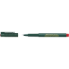 Faber-Castell Tűfilc, 0,4 mm, FABER-CASTELL "Finepen 1511", piros