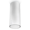 Faber Cylindra Isola Gloss Plus EV8+ WH A37 Sziget páraelszívó LED világítás 1 db motor, 700 m3/h, 48-69 dB zajszint, 37 cm széles, A Energiaosztály