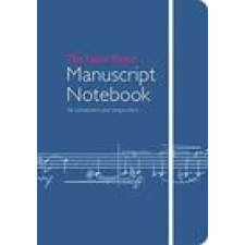  Faber Music Manuscript Notebook – Faber Music idegen nyelvű könyv