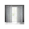  Fabia mintás dekor függöny Szürke/fehér 140x250 cm