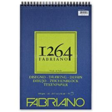 FABRIANO 1264 Drawing 180g A3 50lapos spirálkötött rajztömb (FABRIANO_19100647) füzet