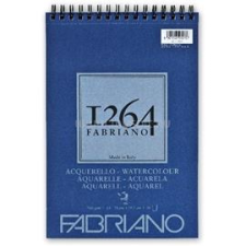 FABRIANO 1264 Watercolour 300g A4 30lapos spirálkötött akvarell tömb (FABRIANO_19100649) füzet