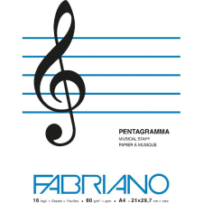FABRIANO 21x29,7cm 16 lap hangjegyfüzet 19100378 füzet