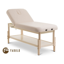  FABULO Spa Lux V2 Set favázas fix masszázságy Kárpit színe: krém, Ágy szélessége: 81 cm szépségápolási bútor
