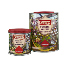 Factor Pergola Kültéri Fafesték fehér 2,5 l fal- és homlokzatfesték