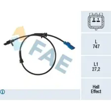 FAE érzékelő, kerékfordulatszám 78333 autóalkatrész
