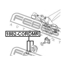 FAG kerékcsapágy készlet hátsótengely autóalkatrész
