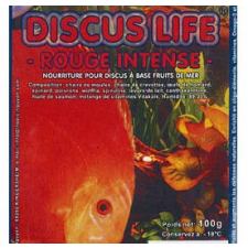  Fagyasztott TropiCarry Discus Life Intensive Red - díszhalak részére (100g/30 adag) haleledel
