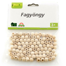  Fagyöngy natúr (6 mm, 100 db-os) fajáték