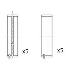 FAI AutoParts főtengelycsapágy BM1038-STD autóalkatrész