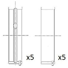 FAI AutoParts főtengelycsapágy FAI AutoParts BM1047-STD autóalkatrész
