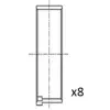 FAI AutoParts hajtókar csapágy BB2070-STD