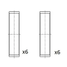 FAI AutoParts hajtókar csapágy BB2078-STD autóalkatrész